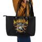 Montford Point Marines Leather Tote Bag Afro Black History Tribute - African Pride