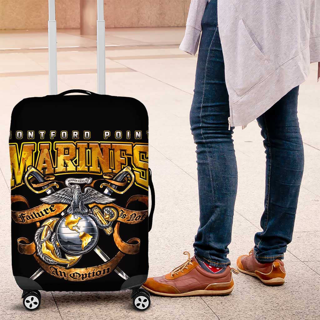 Montford Point Marines Luggage Cover Afro Black History Tribute - African Pride