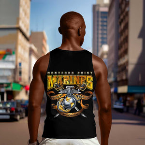 Montford Point Marines Men Tank Top Afro Black History Tribute - African Pride