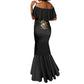 Montford Point Marines Mermaid Dress Afro Black History Tribute - African Pride