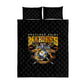 Montford Point Marines Quilt Bed Set Afro Black History Tribute - African Pride