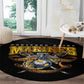 Montford Point Marines Round Carpet Afro Black History Tribute - African Pride