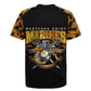 Montford Point Marines Rugby Jersey Afro Black History Tribute - African Pride