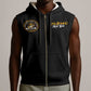 Montford Point Marines Sleeveless Zip Hoodie Afro Black History Tribute - African Pride