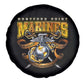 Montford Point Marines Spare Tire Cover Afro Black History Tribute - African Pride