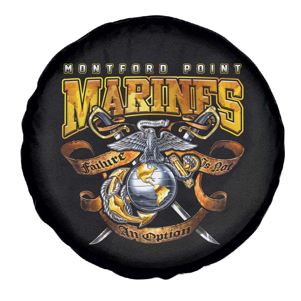 Montford Point Marines Spare Tire Cover Afro Black History Tribute - African Pride
