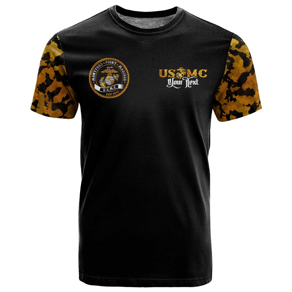 Montford Point Marines T shirt Afro Black History Tribute DT02