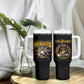 Montford Point Marines Tumbler With Handle Afro Black History Tribute - African Pride