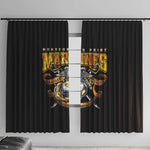 Montford Point Marines Window Curtain Afro Black History Tribute - African Pride
