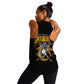 Montford Point Marines Women Racerback Tank Afro Black History Tribute - African Pride