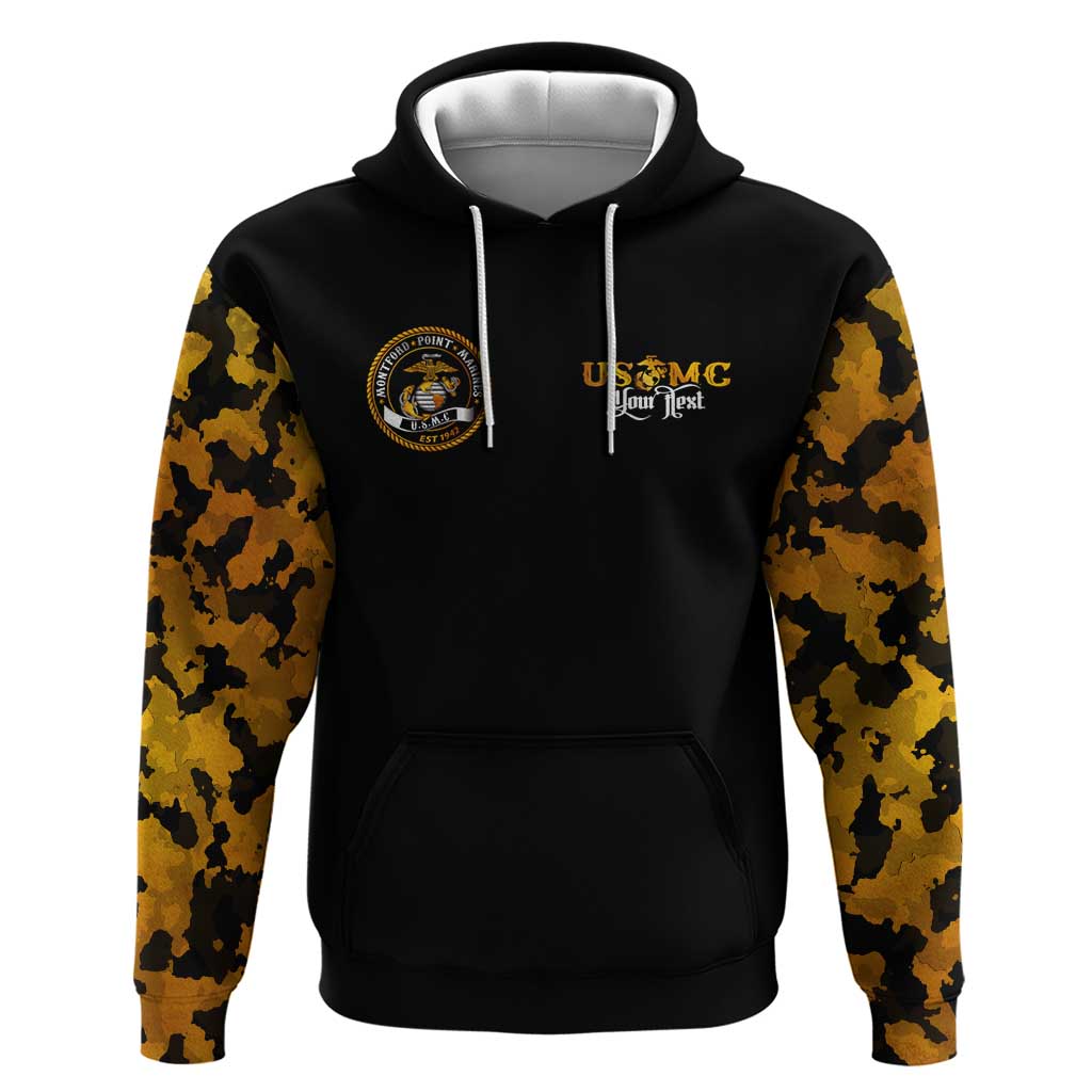 Montford Point Marines Zip Hoodie Afro Black History Tribute DT02