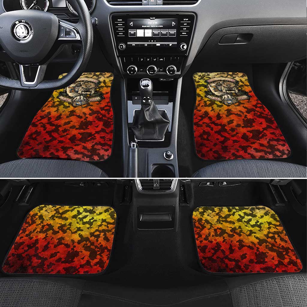 Montford Point Marines Car Mats Afro Devil Dog Soldier Legend - African Pride