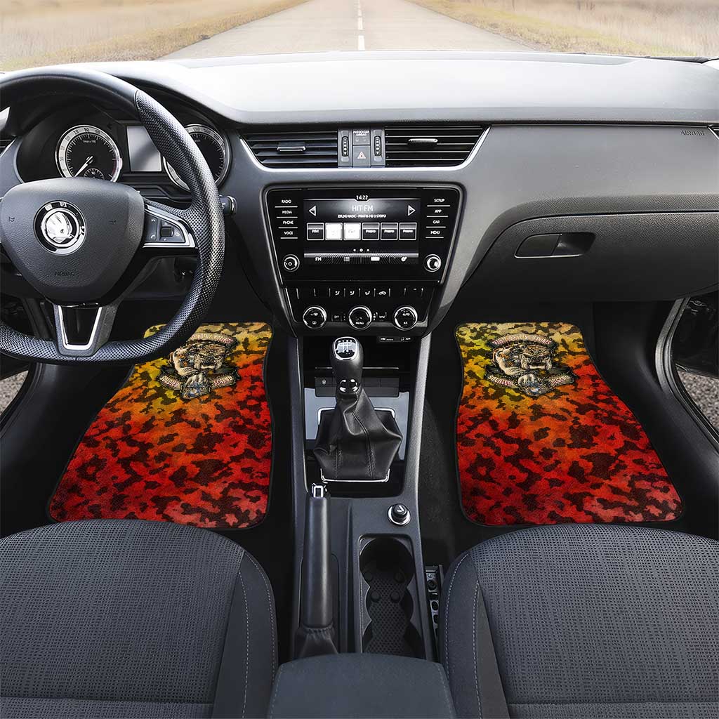 Montford Point Marines Car Mats Afro Devil Dog Soldier Legend - African Pride