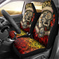 Montford Point Marines Car Seat Cover Afro Devil Dog Soldier Legend - African Pride