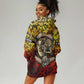 Montford Point Marines Hoodie Dress Afro Devil Dog Soldier Legend - African Pride