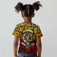 Montford Point Marines Kid T shirt Afro Devil Dog Soldier Legend - African Pride