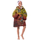 Montford Point Marines Kid Wearable Blanket Hoodie Afro Devil Dog Soldier Legend - African Pride