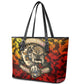 Montford Point Marines Leather Tote Bag Afro Devil Dog Soldier Legend - African Pride