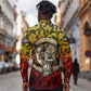 Montford Point Marines Long Sleeve Button Shirt Afro Devil Dog Soldier Legend - African Pride