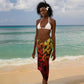 Montford Point Marines Sarong Afro Devil Dog Soldier Legend - African Pride