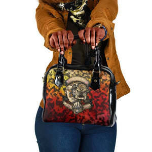 Montford Point Marines Shoulder Handbag Afro Devil Dog Soldier Legend - African Pride