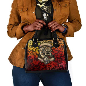 Montford Point Marines Shoulder Handbag Afro Devil Dog Soldier Legend - African Pride