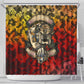 Montford Point Marines Shower Curtain Afro Devil Dog Soldier Legend - African Pride