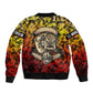 Montford Point Marines Sleeve Zip Bomber Jacket Afro Devil Dog Soldier Legend - African Pride
