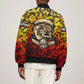 Montford Point Marines Sleeve Zip Bomber Jacket Afro Devil Dog Soldier Legend - African Pride