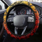 Montford Point Marines Steering Wheel Cover Afro Devil Dog Soldier Legend - African Pride