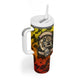 Montford Point Marines Tumbler With Handle Afro Devil Dog Soldier Legend - African Pride