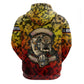 Montford Point Marines Zip Hoodie Afro Devil Dog Soldier Legend - African Pride