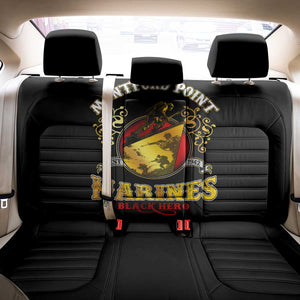 Montford Point Marines Back Car Seat Cover Afro First to Fight Prejudice - African Pride