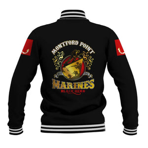 Montford Point Marines Baseball Jacket Afro First to Fight Prejudice - African Pride