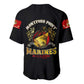 Montford Point Marines Baseball Jersey Afro First to Fight Prejudice - African Pride
