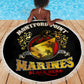 Montford Point Marines Beach Blanket Afro First to Fight Prejudice - African Pride