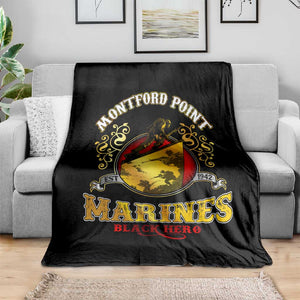 Montford Point Marines Blanket Afro First to Fight Prejudice - African Pride
