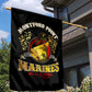 Montford Point Marines Garden Flag Afro First to Fight Prejudice - African Pride