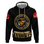 Montford Point Marines Hoodie Afro First to Fight Prejudice - African Pride