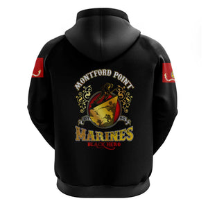 Montford Point Marines Hoodie Afro First to Fight Prejudice - African Pride