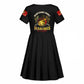 Montford Point Marines Kid Short Sleeve Dress Afro First to Fight Prejudice - African Pride