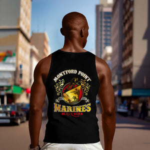 Montford Point Marines Men Tank Top Afro First to Fight Prejudice - African Pride