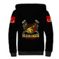 Montford Point Marines Sherpa Hoodie Afro First to Fight Prejudice - African Pride