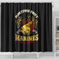 Montford Point Marines Shower Curtain Afro First to Fight Prejudice - African Pride