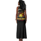 Montford Point Marines Tank Maxi Dress Afro First to Fight Prejudice - African Pride