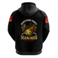 Montford Point Marines Zip Hoodie Afro First to Fight Prejudice - African Pride