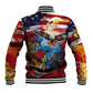 Montford Point Marines Baseball Jacket African American Eagle Anchor Tribute - African Pride