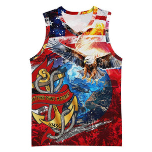 Montford Point Marines Basketball Jersey African American Eagle Anchor Tribute - African Pride