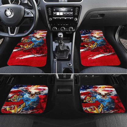 Montford Point Marines Car Mats African American Eagle Anchor Tribute - African Pride