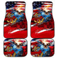Montford Point Marines Car Mats African American Eagle Anchor Tribute - African Pride